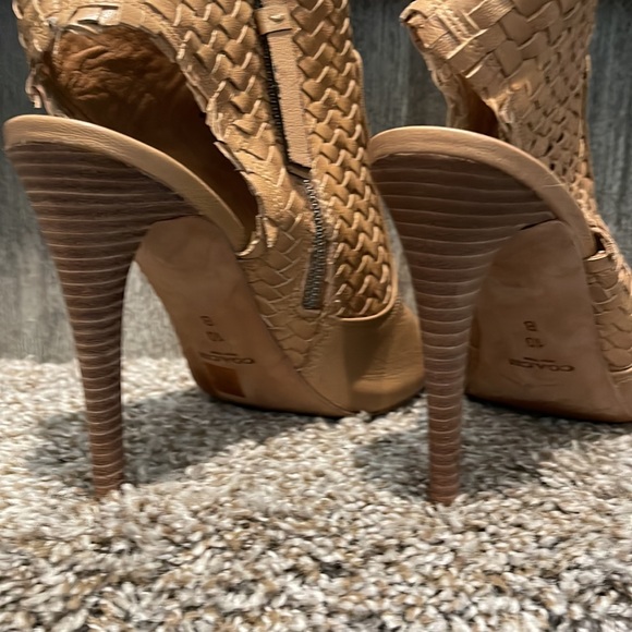 Vintage Coach Julie Peep Toe Heel Size 10 EXCELLENT CONDITION!!! Worn only once - Picture 6 of 7
